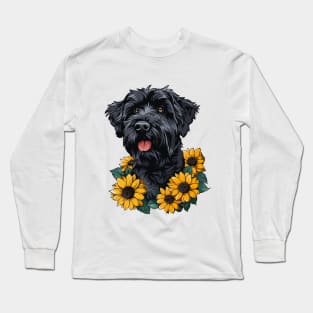 Black Russian Terrier Long Sleeve T-Shirt
